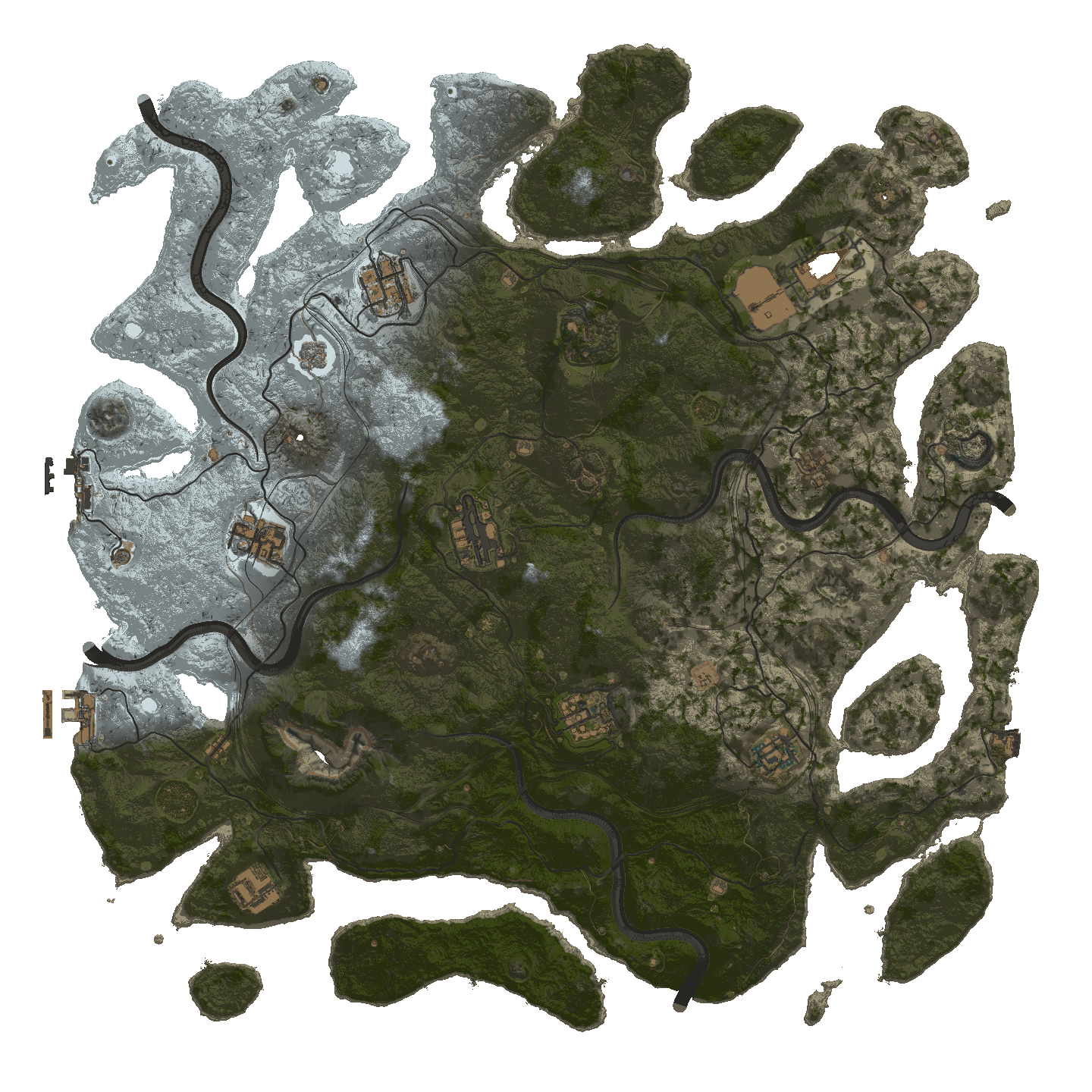 Eu Customs Map Rustafied.com - EU Main — Rust Server Population & Map